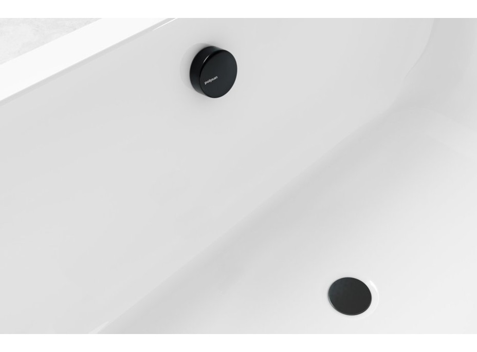 Polysan Vanová souprava, bovden, délka 1200mm, zátka 72mm, gun metal 71856.60