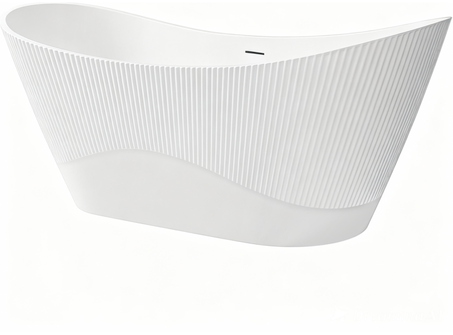 Volně stojící akrylátová vana Rea ATENA 170x73 cm - bílá