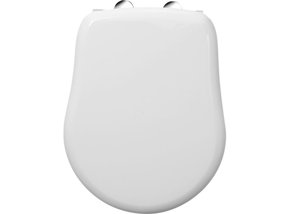 Kerasan RETRO WC sedátko, bílá/chrom 109001N