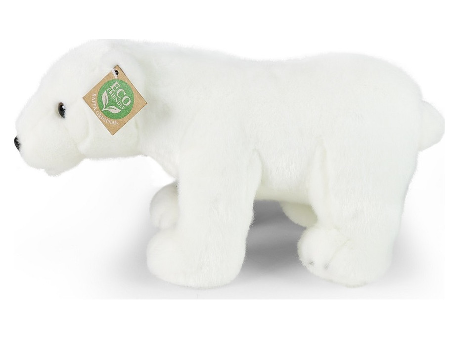 Rappa Plyšový medvěd lední stojící 30 cm ECO-FRIENDLY