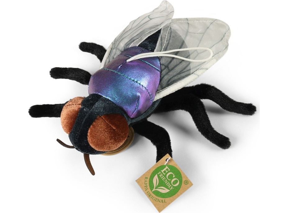 Rappa Plyšová moucha 17 cm ECO-FRIENDLY