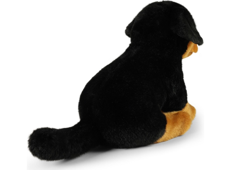 Rappa Plyšový pes rotvajler 30 cm ECO-FRIENDLY
