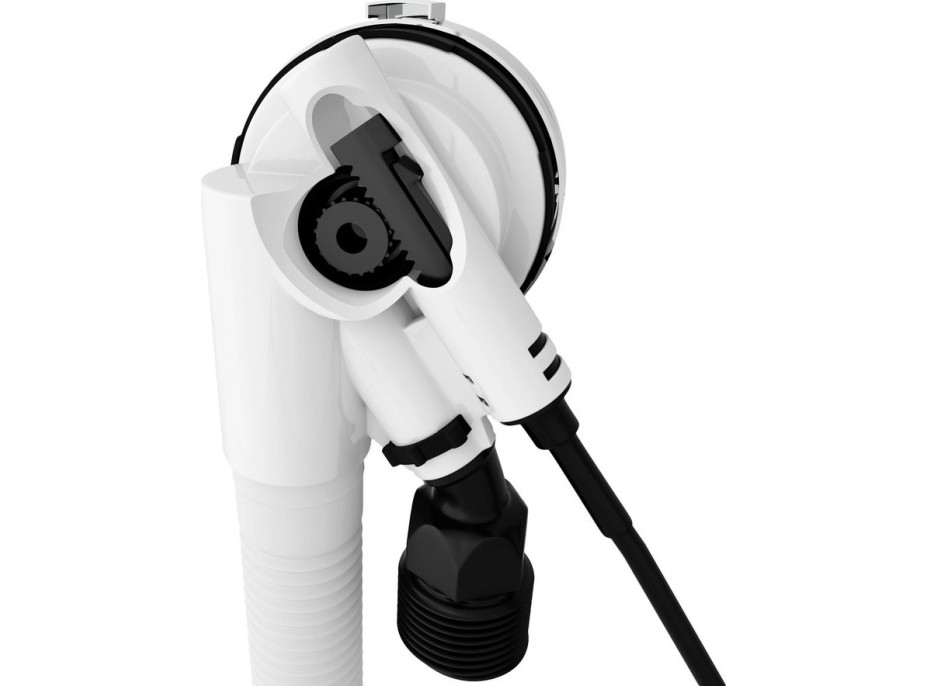 Polysan Vanová souprava s napouštěním, bovden, délka 600mm, zátka 72mm, zlato mat 71851.91