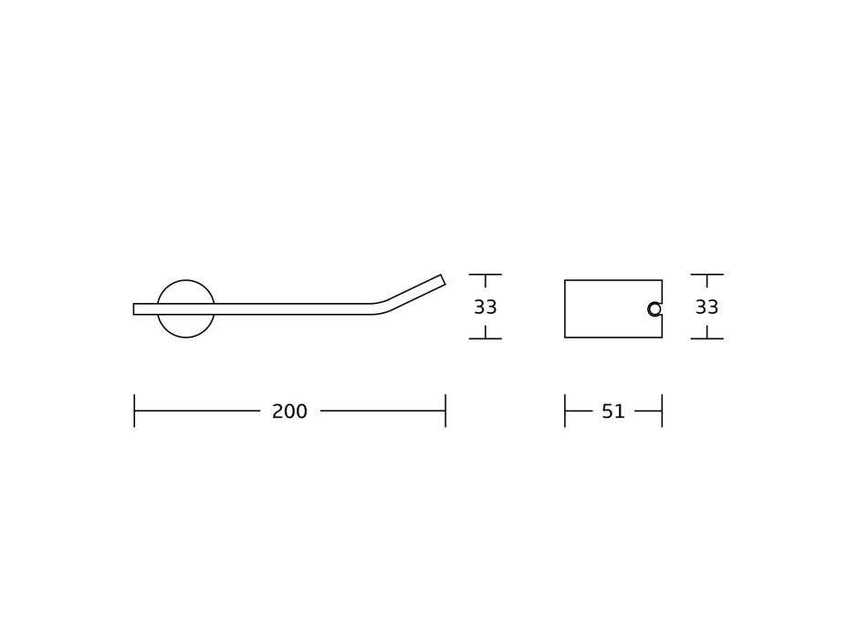 Aqualine Držák toaletního papíru, chrom UN88233C