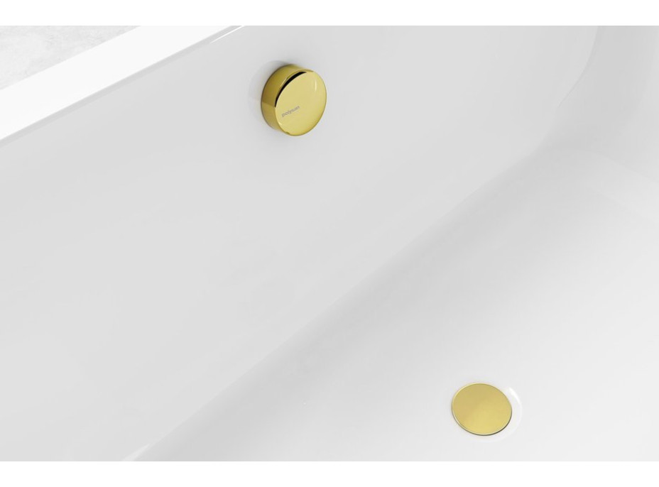 Polysan Vanová souprava, bovden, délka 800mm, zátka 72mm, zlato 71852.90