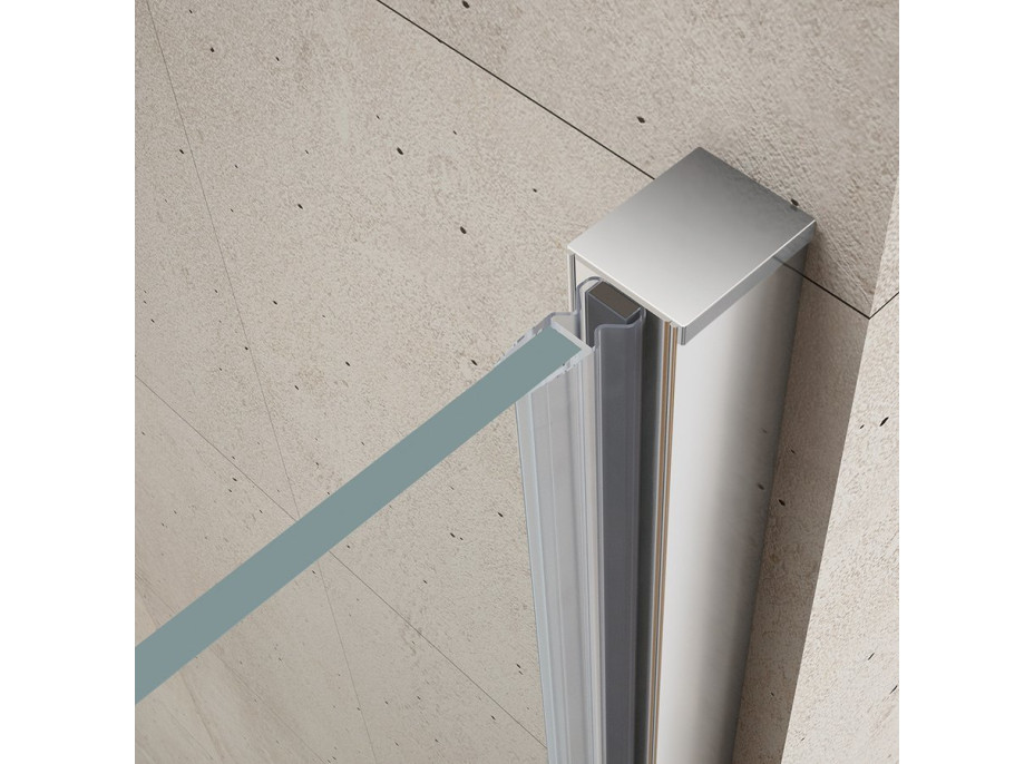 Gelco LORO sprchové dveře skládací 1000mm, čiré sklo GN4510