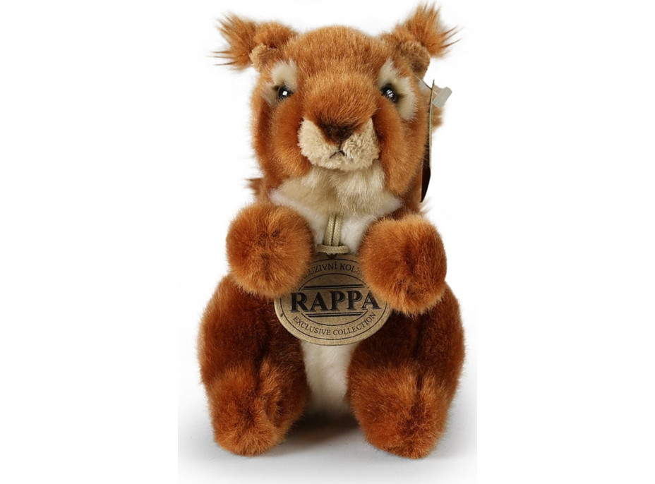 Rappa Plyšová veverka 16 cm ECO-FRIENDLY