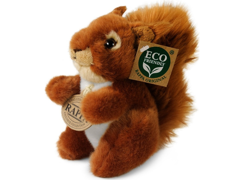Rappa Plyšová veverka 16 cm ECO-FRIENDLY