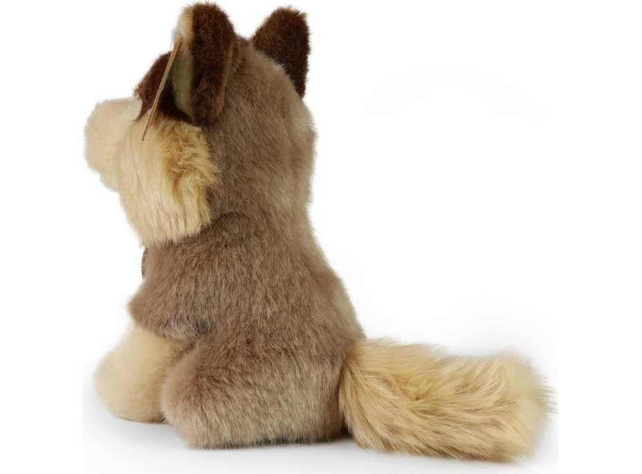 Rappa Plyšový vlk sedící 16 cm ECO-FRIENDLY