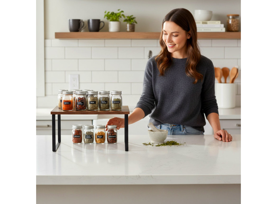 Polička do kuchyně GINGER MAX rustic