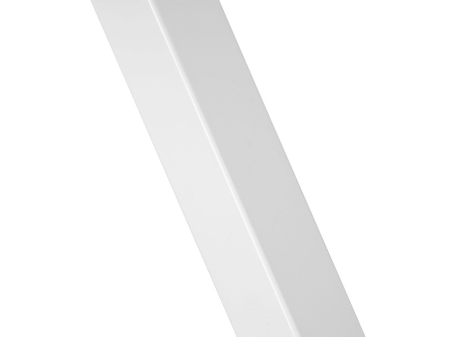 Kovová barová židle FLINT White - bílá