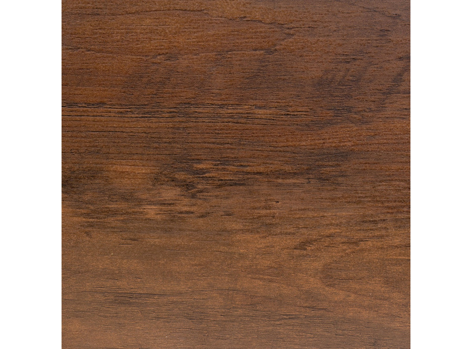 Kuchyňský regál na kořenky CEZAR Wood - hnědý/černý