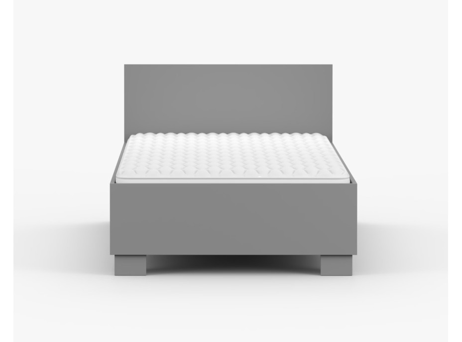 Postel SMYK 200x90 cm - šedá