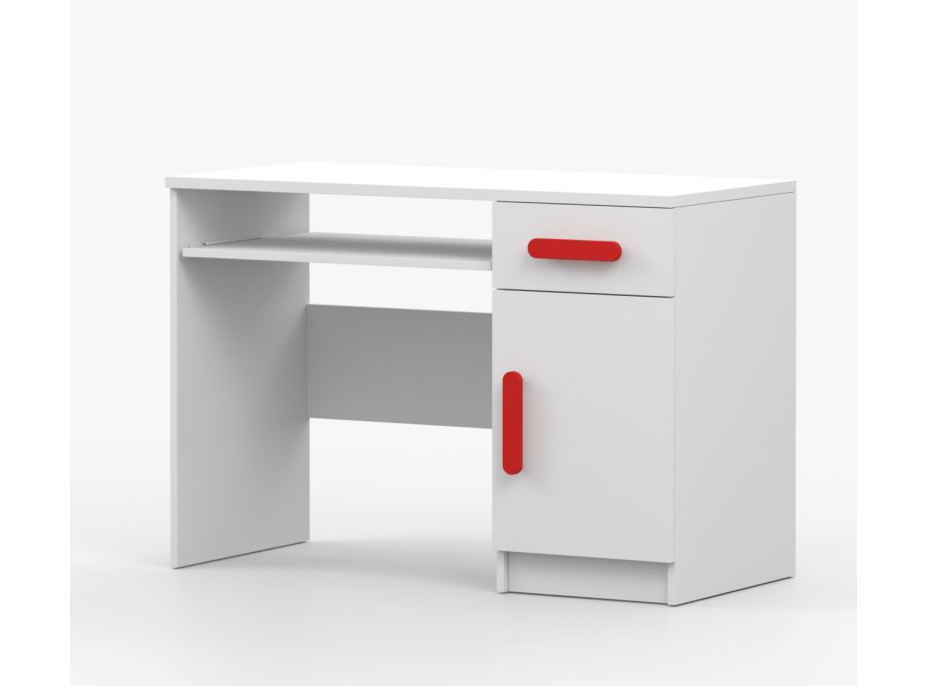 Psací stůl SMYK - bílý (více variant)