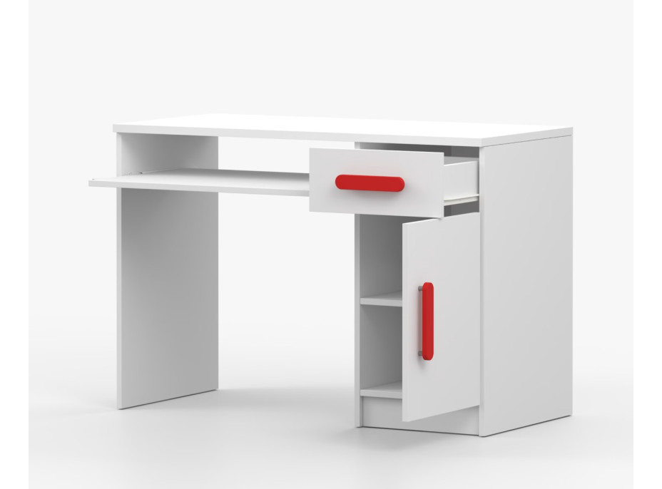 Psací stůl SMYK - bílý (více variant)