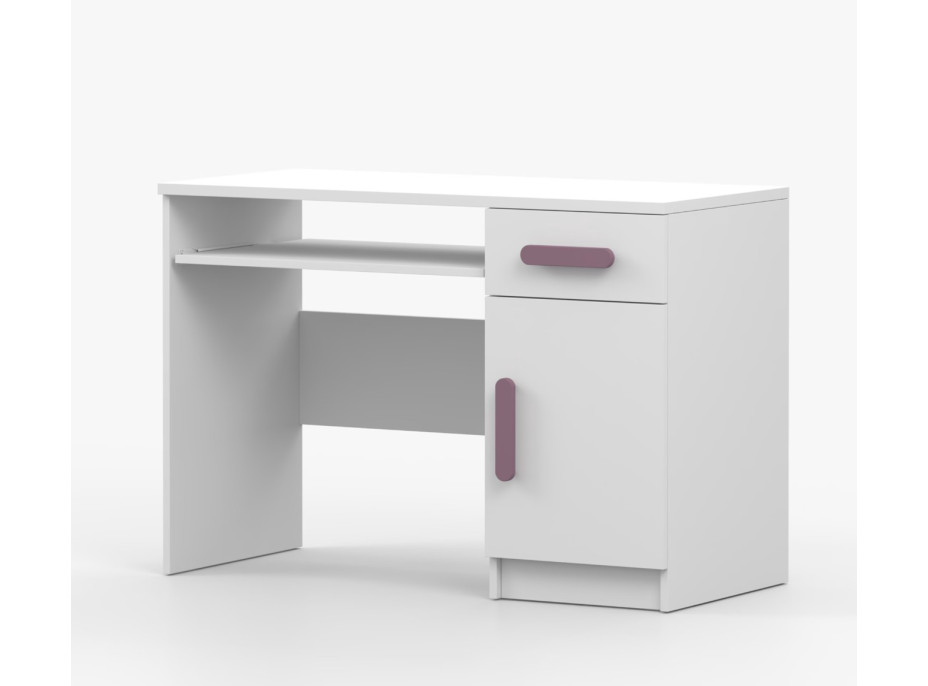 Psací stůl SMYK - bílý (více variant)