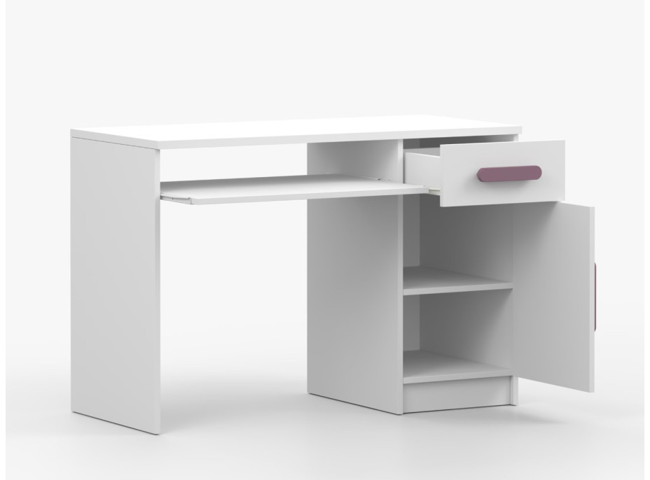 Psací stůl SMYK - bílý (více variant)