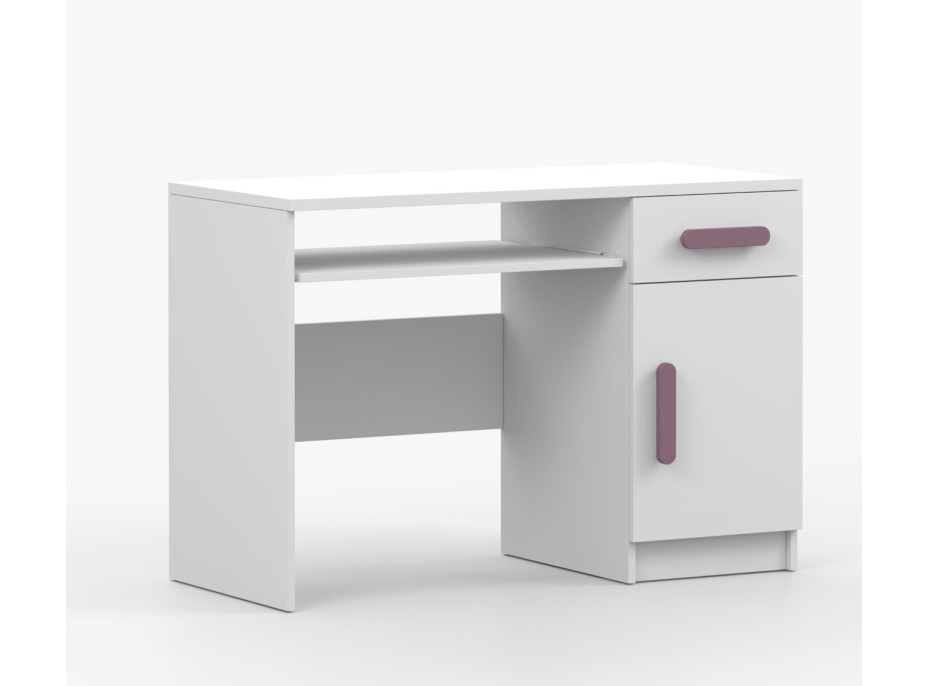 Psací stůl SMYK - bílý (více variant)