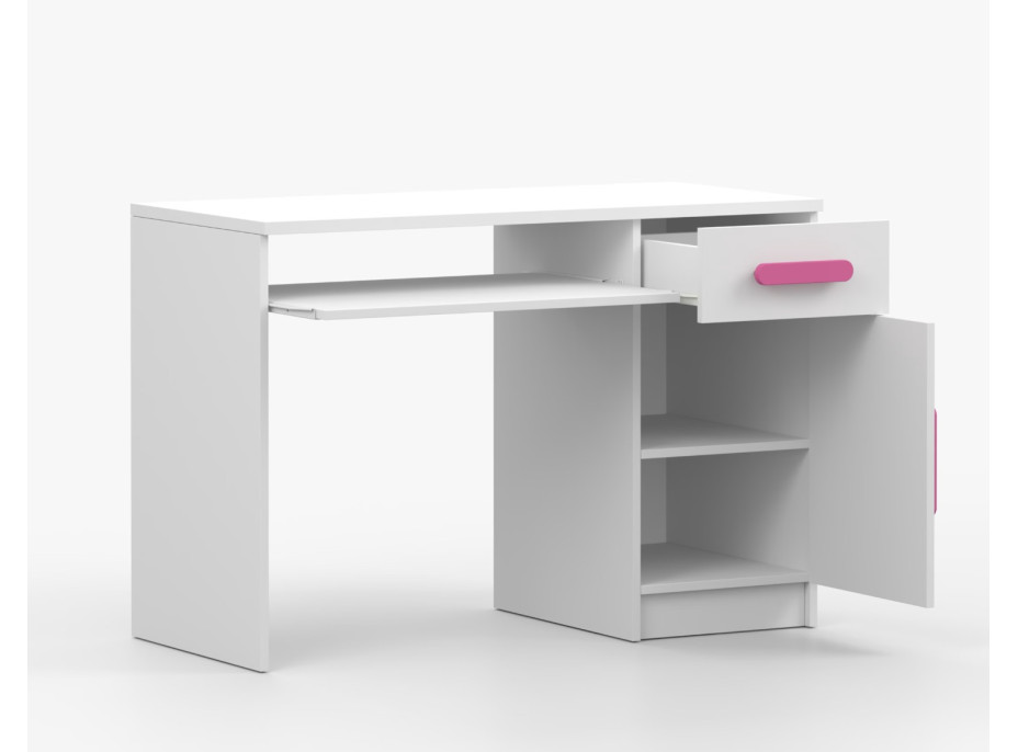 Psací stůl SMYK - bílý (více variant)