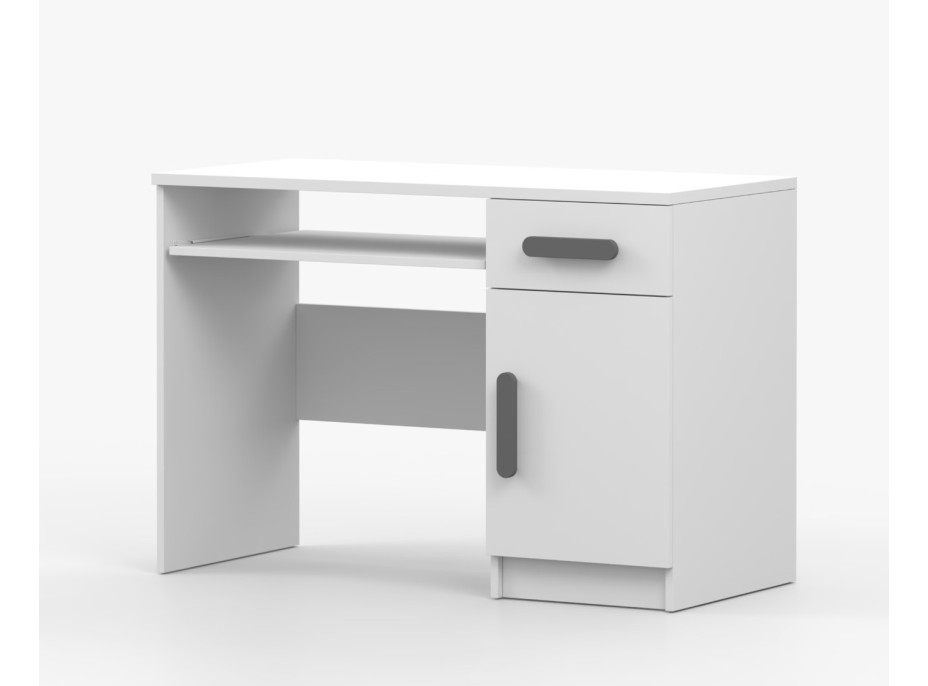 Psací stůl SMYK - bílý (více variant)