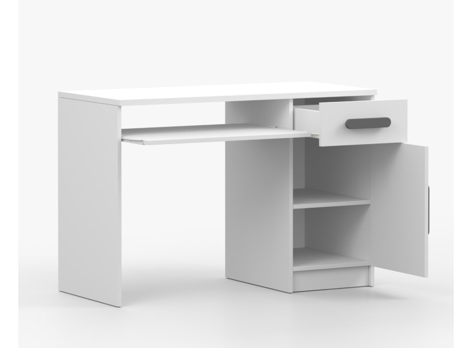 Psací stůl SMYK - bílý (více variant)