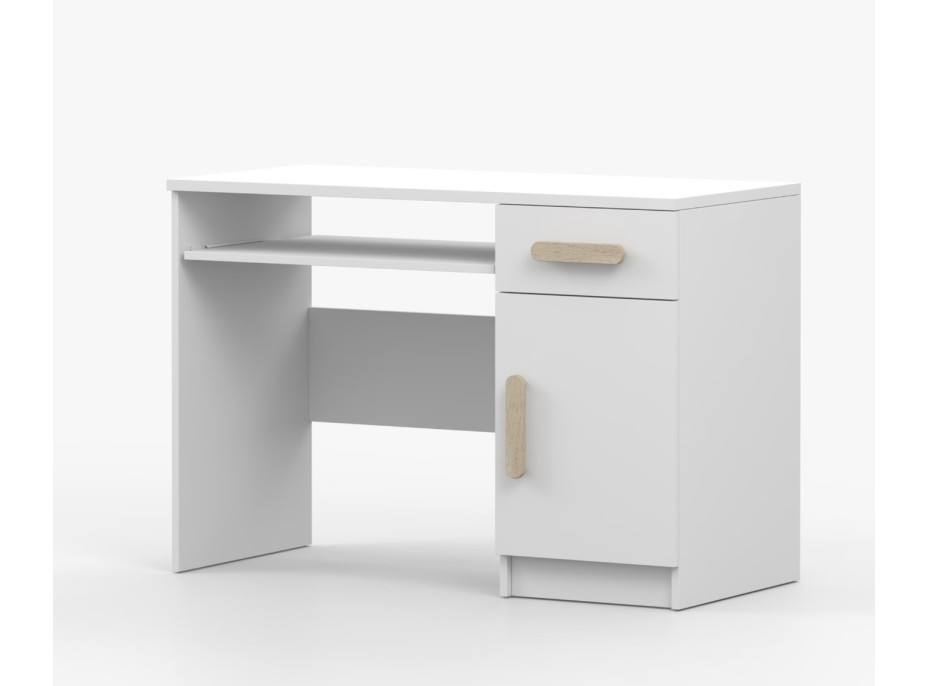 Psací stůl SMYK - bílý (více variant)