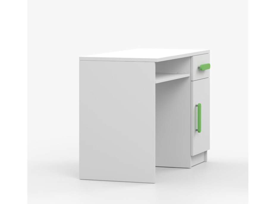 Psací stůl SMYK - bílý (více variant)