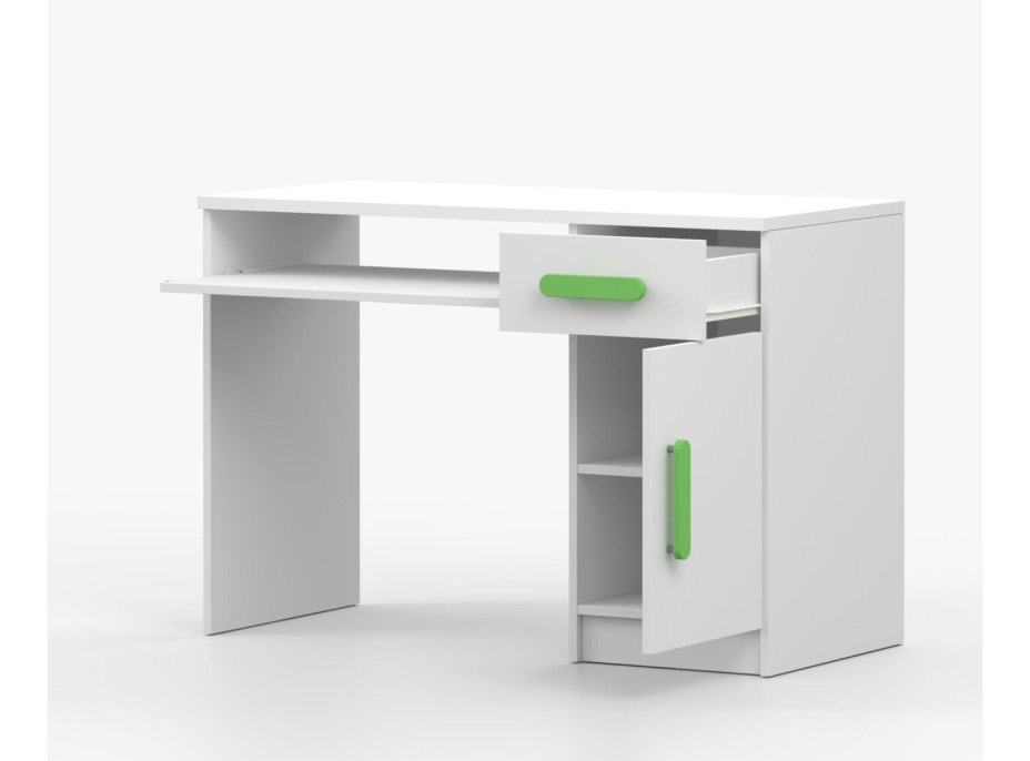 Psací stůl SMYK - bílý (více variant)