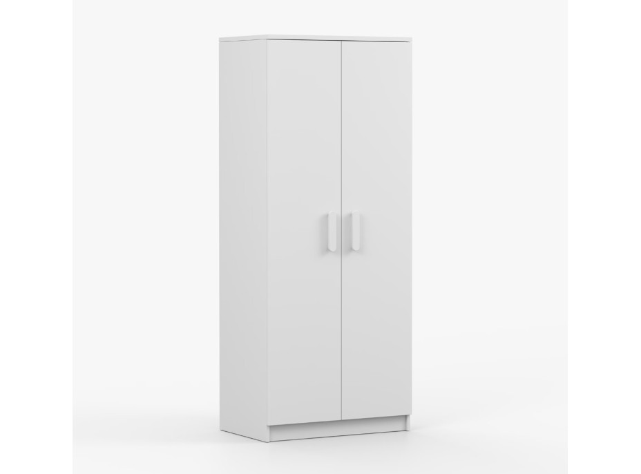 Šatní skříň SMYK 80 - bílá (více variant)