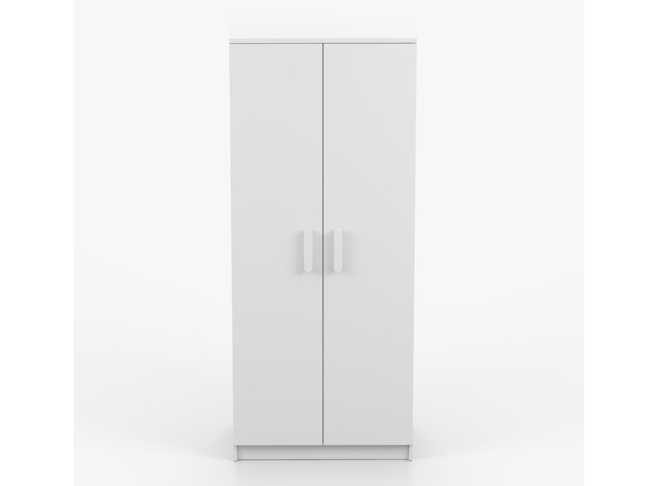 Šatní skříň SMYK 80 - bílá (více variant)