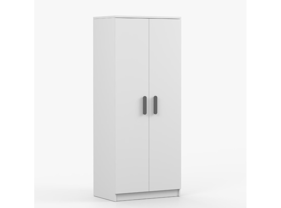 Šatní skříň SMYK 80 - bílá (více variant)