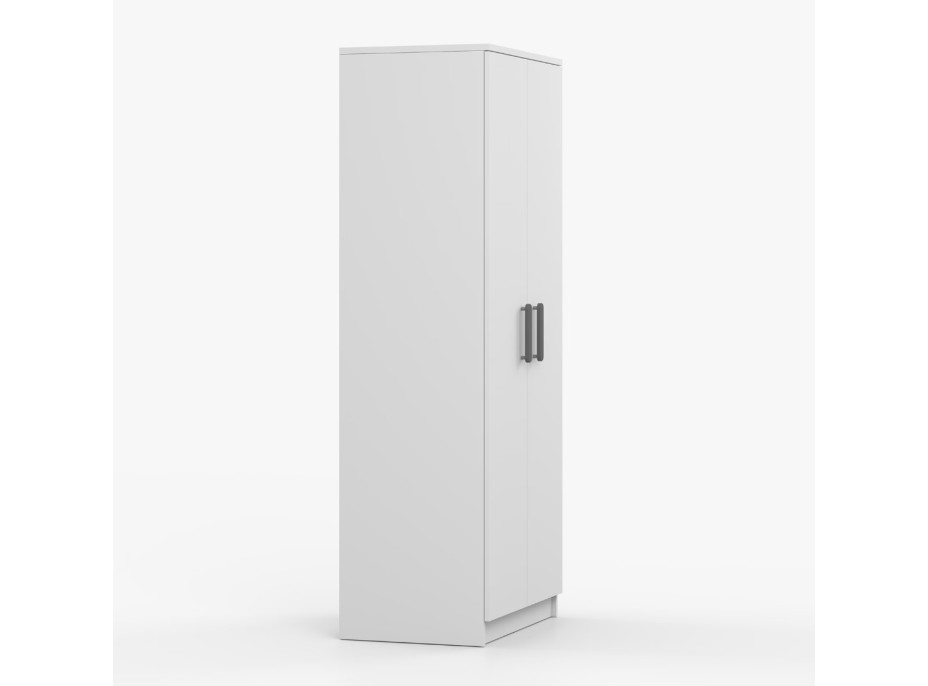 Šatní skříň SMYK 80 - bílá (více variant)