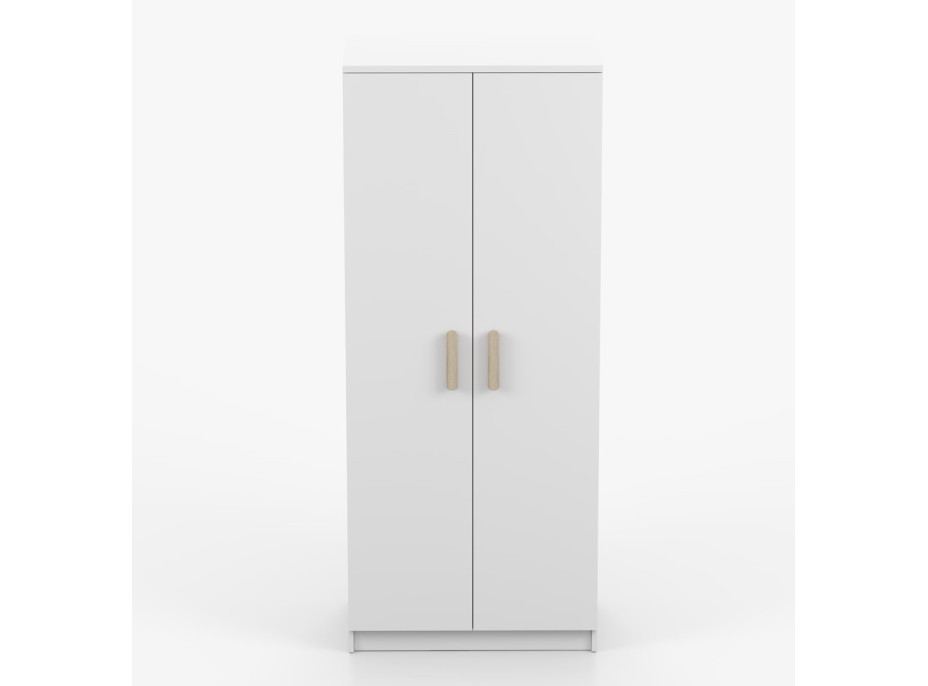 Šatní skříň SMYK 80 - bílá (více variant)