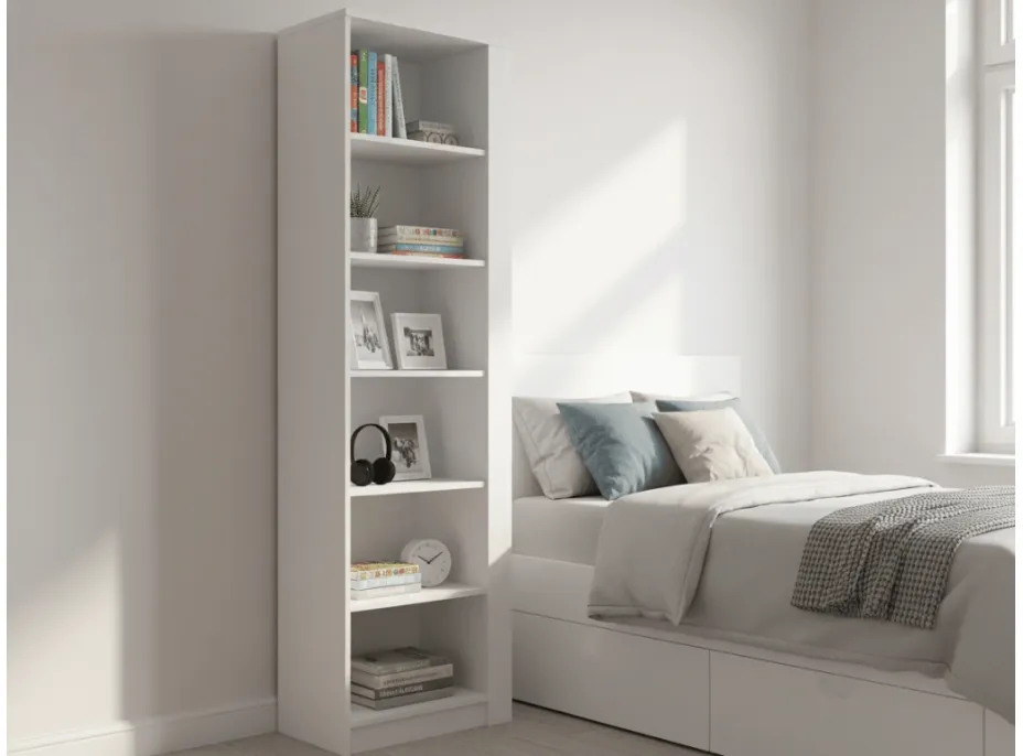 Regál ORVILLE 50 - bílá