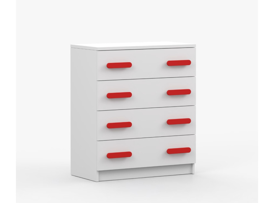 Komoda SCOUT - bílá (více variant)