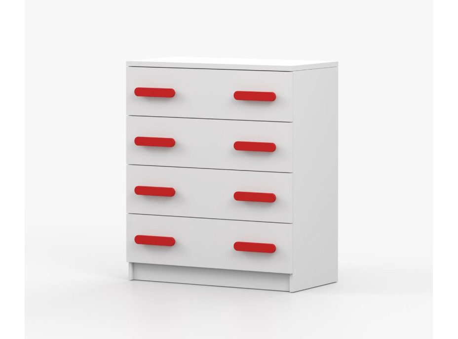 Komoda SCOUT - bílá (více variant)