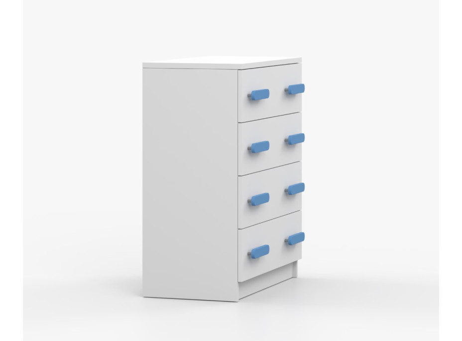 Komoda SCOUT - bílá (více variant)