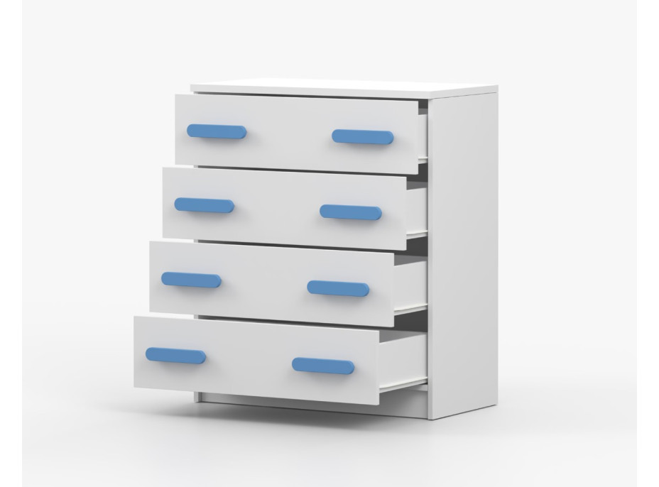 Komoda SCOUT - bílá (více variant)