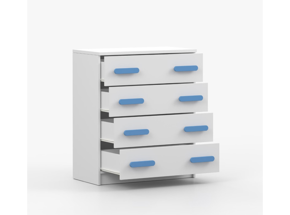 Komoda SCOUT - bílá (více variant)