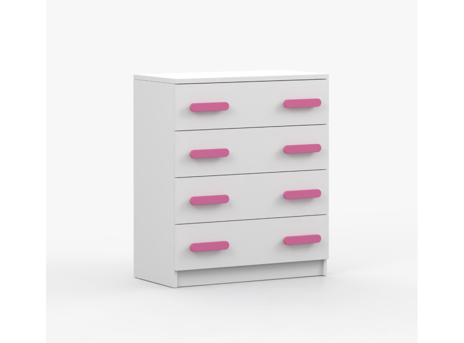 Komoda SCOUT - bílá (více variant)