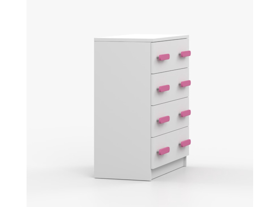 Komoda SCOUT - bílá (více variant)