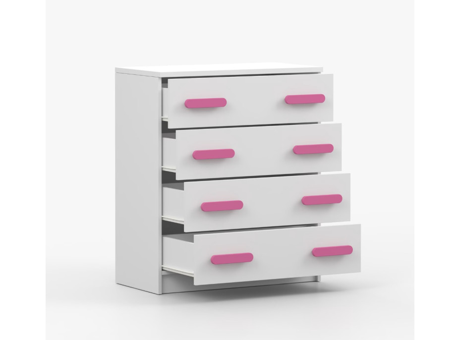 Komoda SCOUT - bílá (více variant)