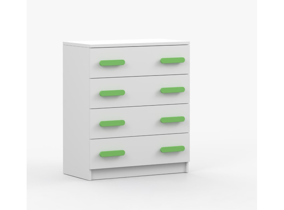 Komoda SCOUT - bílá (více variant)