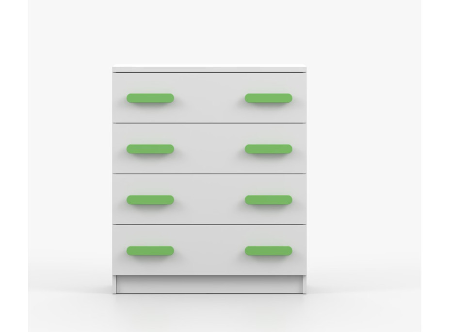 Komoda SCOUT - bílá (více variant)