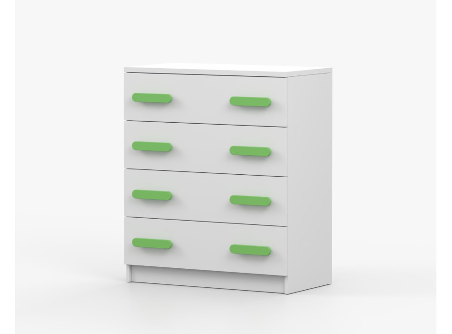 Komoda SCOUT - bílá (více variant)