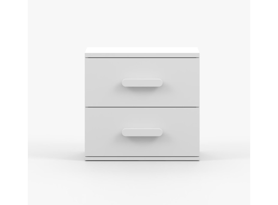 Noční stolek SCOUT - bílý (více variant)