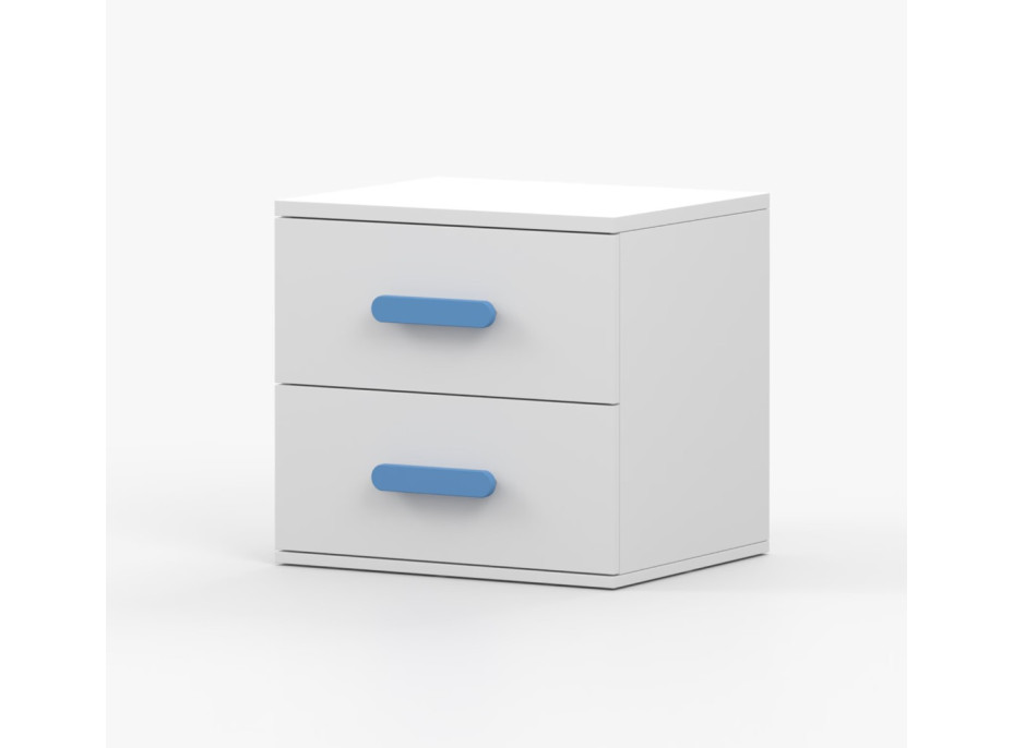 Noční stolek SCOUT - bílý (více variant)