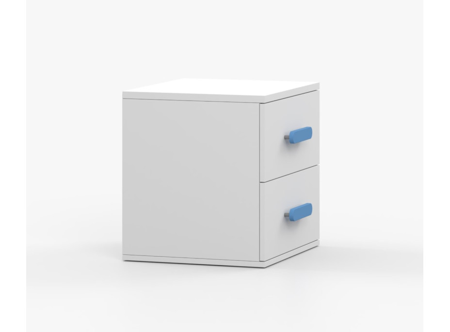 Noční stolek SCOUT - bílý (více variant)