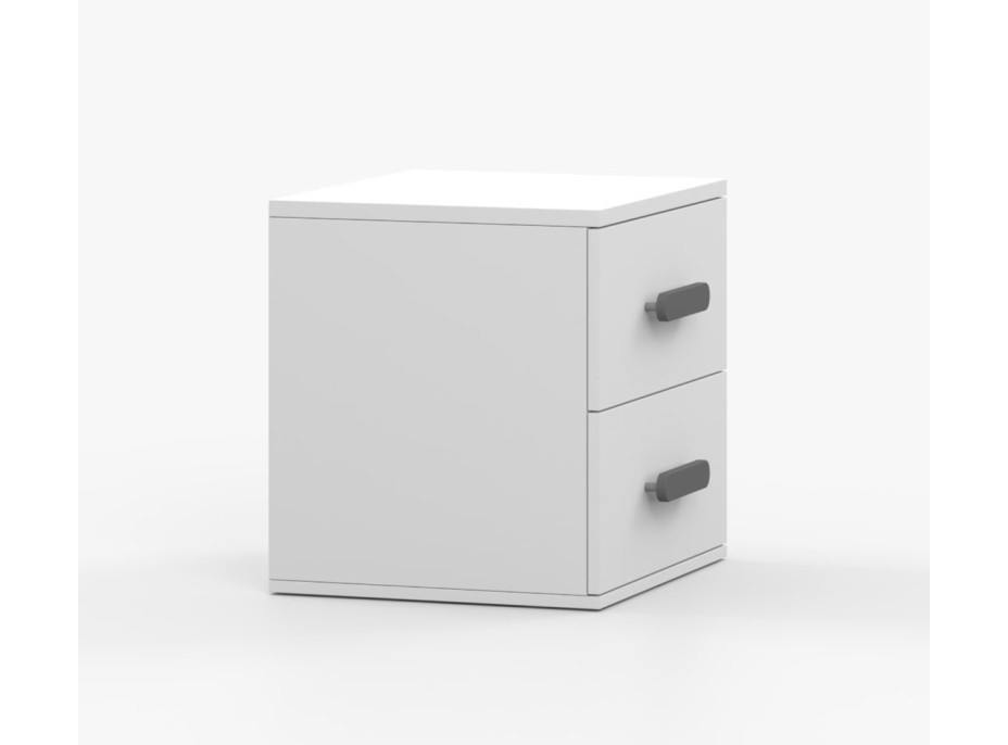 Noční stolek SCOUT - bílý (více variant)