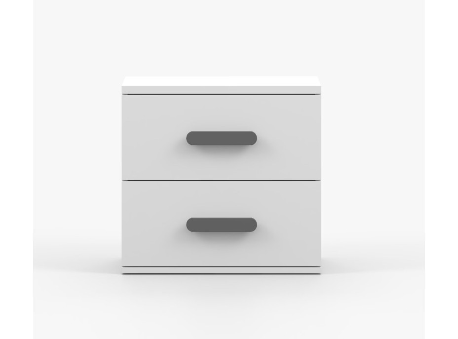 Noční stolek SCOUT - bílý (více variant)